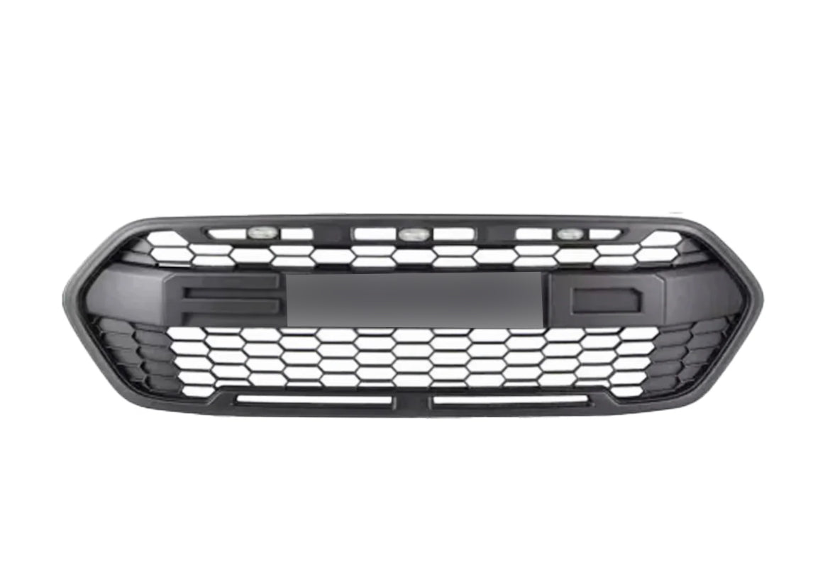 FORD TRANSIT CUSTOM | MATTE & GLOSS LED FRONT GRILLE | 2018-2023