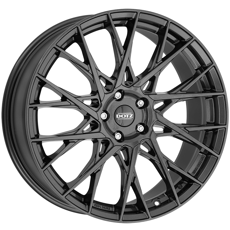 Dotz Fuji grey (Gunmetal) 7.5x18 4x108 ET45 SKU:OFUF3FA45