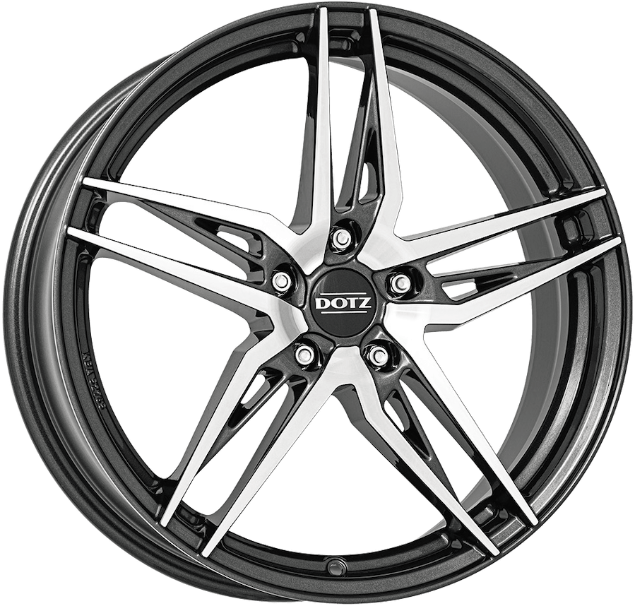 Dotz - Interlagos Dark 7.5x18 (Gunmetal / Polished)
