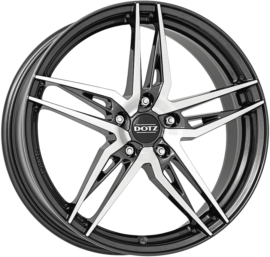 Dotz - Interlagos Dark 7.5x17 (Gunmetal/polished)