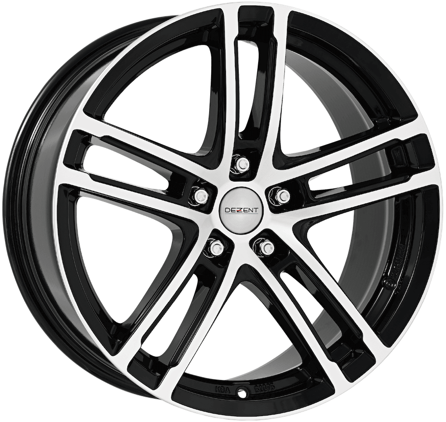 Dezent - TZ-C Dark 7.5x18 (Black / Polished)
