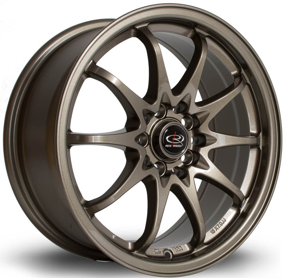 Rota Fight8 (Bronze) 7.0x16 ET40 SKU:FIG87016ACP40PCBZ0730