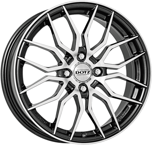 Dotz - Limerock Dark 6.5x16 (Gunmetal / Polished)