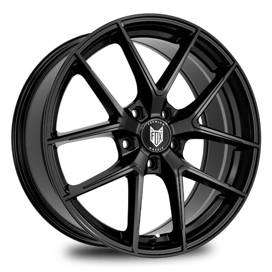 FOX FX5 (Gloss Black) 8.0x18 5x112 ET45 SKU:FX5I8490B