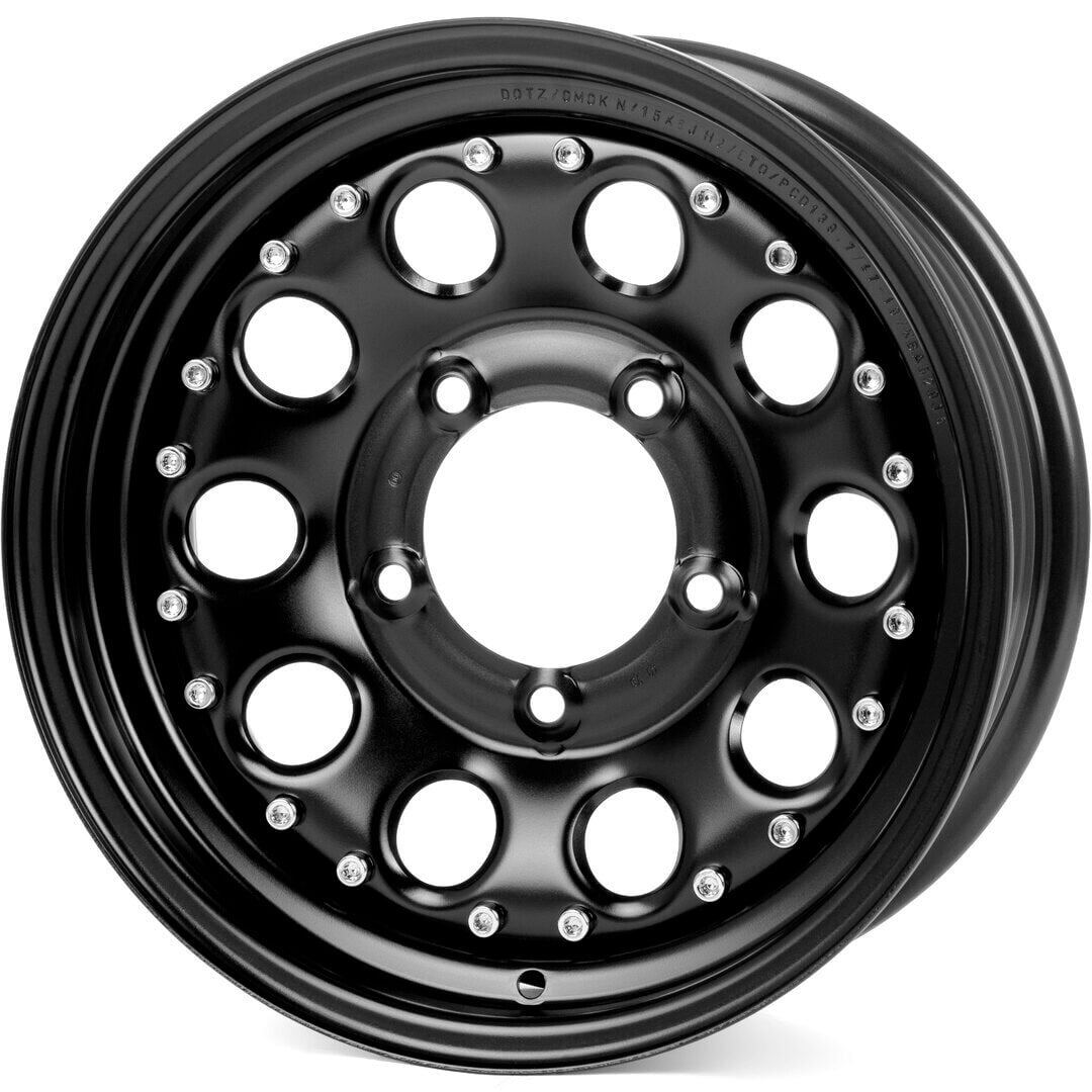 Dotz Modular Beadlock (Gloss Black) 7.0x17 5x120 ET35 SKU:OMOY9B35
