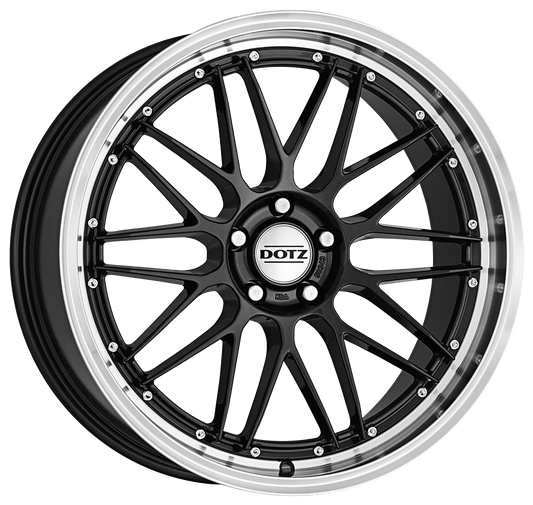 Dotz - Revvo Dark 9.5x19 (Gunmetal / Polished Lip)