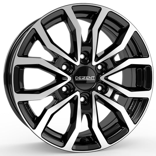 Dezent - KC dark 8.0x17 (Black / Polished)