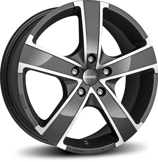 MOMO - Win Pro Evo 6.5x15 (Gloss Anthracite Polished)