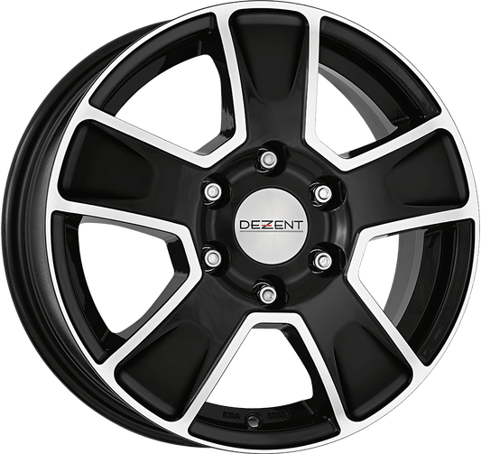 Dezent - Van Dark 6.5x16 (Black / Polished)