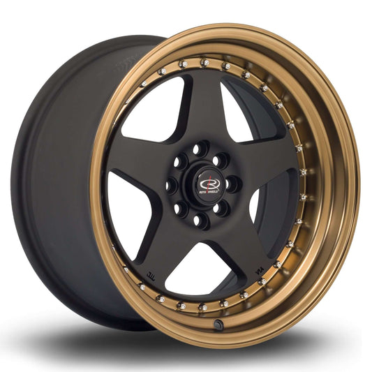 Rota Kyusha (Fblacksbronzelip) 7.0x15 4x100 ET38 SKU:KYUS7015C1P38PCFBZ0671