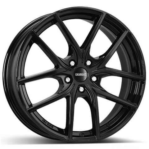 Dezent - TO black 7.5x17 (Black)