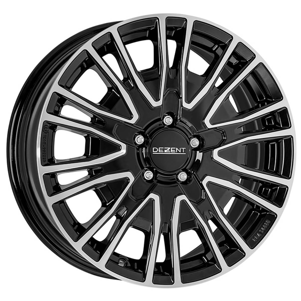 Dezent - KE dark 7.0x17 (Black / Polished)