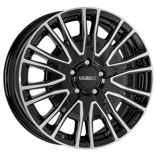 Dezent - KE dark 7.0x17 (Black / Polished)