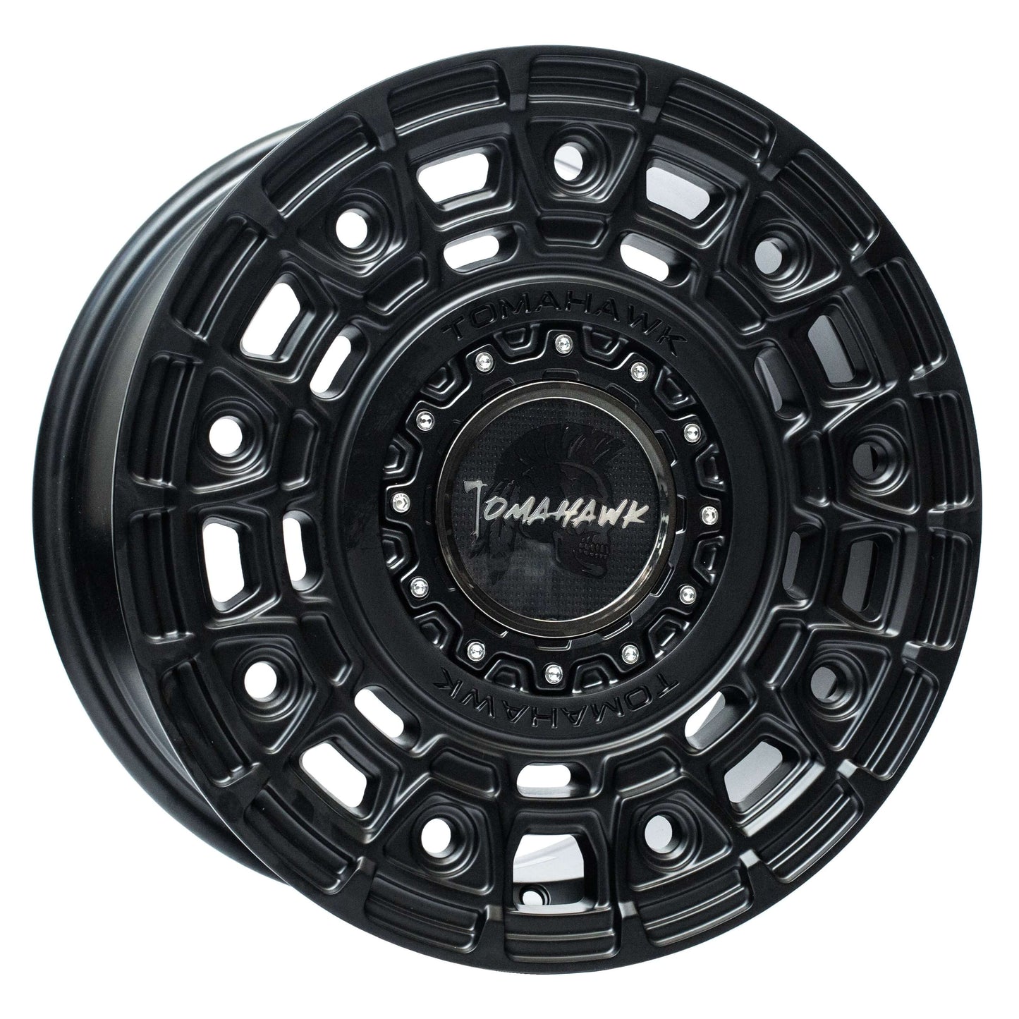 Tomahawk Yakama (Matt Black) 8.0x17 5x120 ET35 SKU:R7805120MBL135