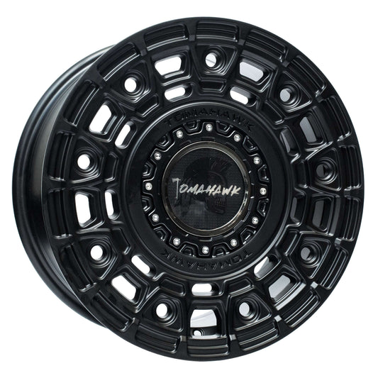 Tomahawk Yakama (Matt Black) 8.0x17 5x120 ET35 SKU:R7805120MBL135