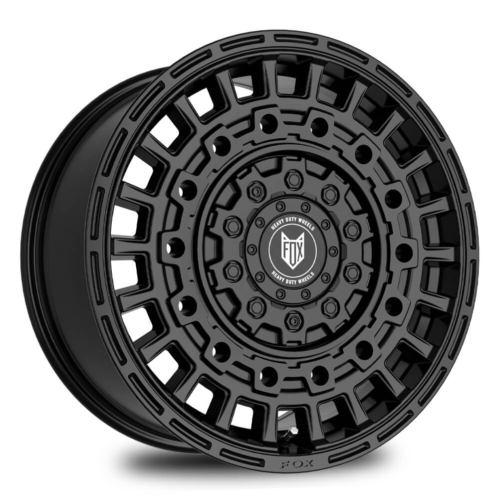 FOX ADV (Satin Black) 7.0x16 5x160 ET45 SKU:FXADVG6465SB