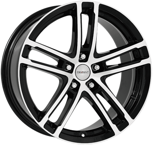 Dezent - TZ-C Dark 7.5x17 (Black / Polished)